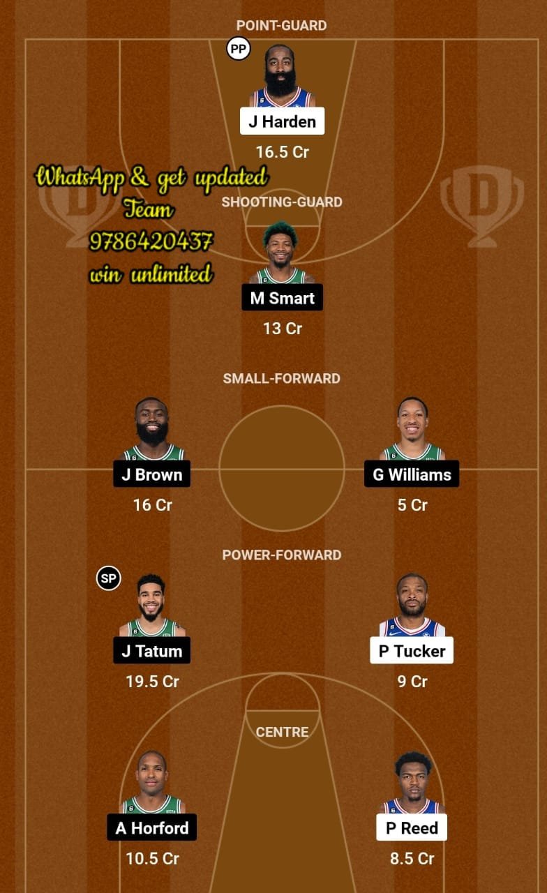 PHI vs BOS Dream11 Team fantasy Prediction American Basketball League (2)