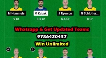 HOF vs DOR Dream11 Team fantasy Prediction: Bundesliga