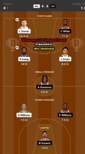 DAL vs CHI Dream11 Team fantasy Prediction NBA