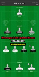 AGL vs NAM Dream11 Team fantasy Prediction African Cup of Nations