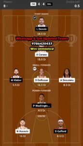 CHI vs DAL Dream11 Team fantasy Prediction NBA